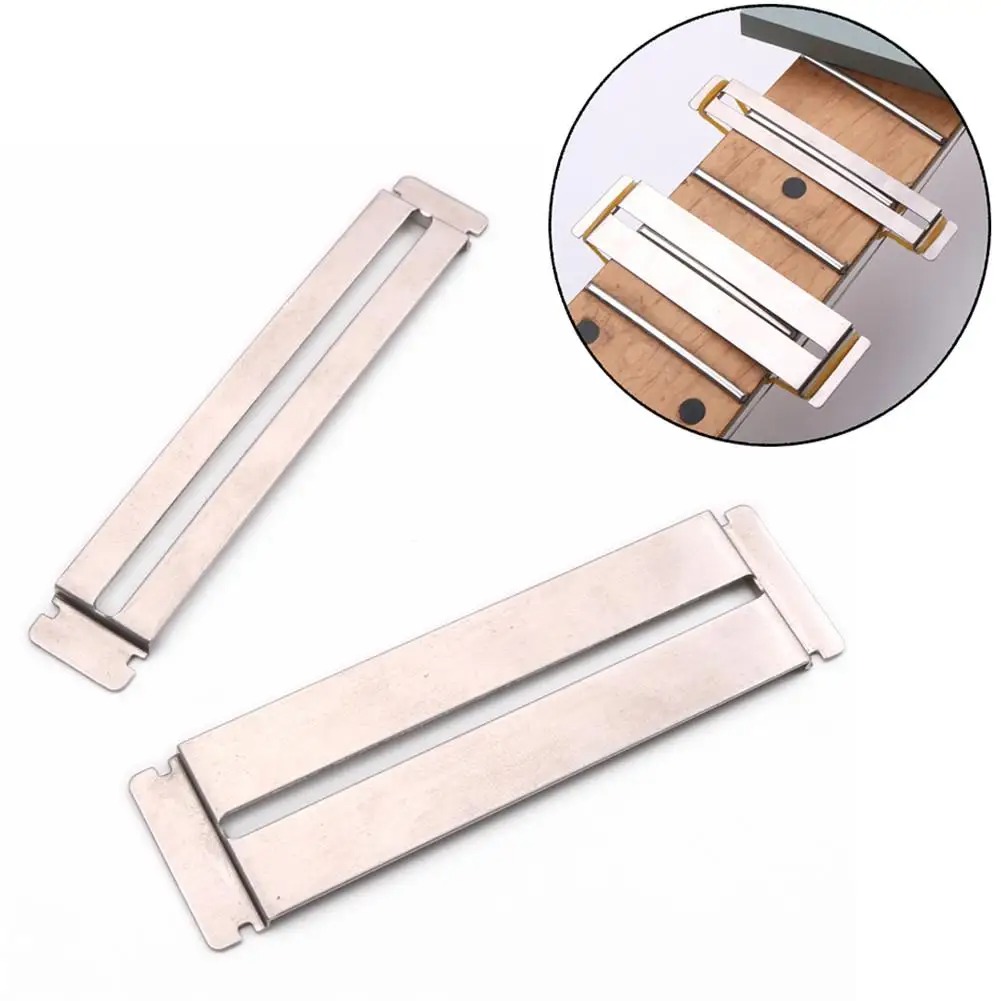 Super Pratique Détails Kit d'Entretien pour Frettes de Guitare (Protège-Touche et Bloc de Polissage)