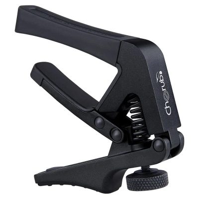 Avant Capodastre Guitare Professionnel Réglable - Précision Multi-Radius & Serrage Micrométrique