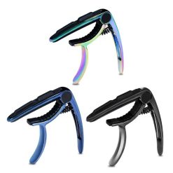 Capodastre Guitare « Arc Chromatique » au Design Ergonomique à Ressort Puissant