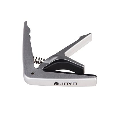 Capodastre Guitare - Modèle Ergonomique à Ressort en Alliage Léger Couleur Argent