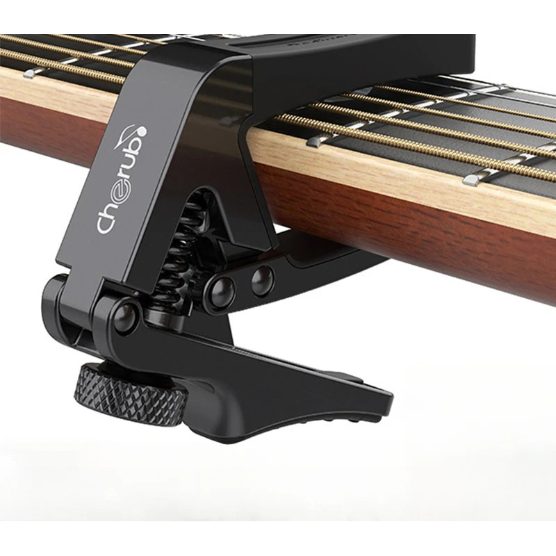 Capodastre Guitare Professionnel Réglable Précision Multi-Radius & Serrage Micrométrique