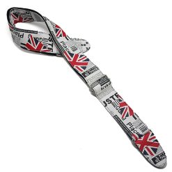 Sangle de Guitare Électrique - Design UK Rock Vintage