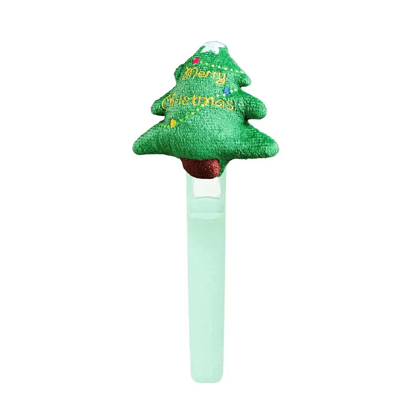Vue dgénérale Capodastre Guitare de Noël - Design Sapin Merry Christmas