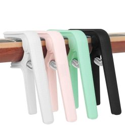 Capodastre Guitare Léger au Design Pastel à Ressort en Acier Inoxydable