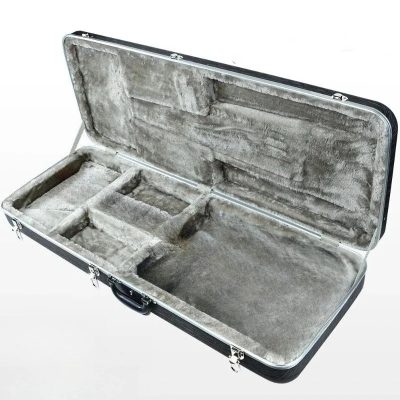 Avant Étui Guitare Électrique Rigide Hardshell Case, Coque ABS pour Stratocaster et Telecaster, Intérieur Peluche