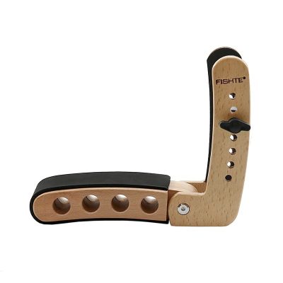 Avant Support de Guitare en Bois Massif - Repose-Jambe WoodFlex Vintage