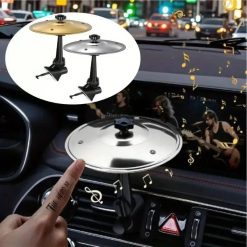 Avant 🎶 Mini Cymbale de Voiture Le Gadget Musical qui Réveille Ton Tableau de Bord !