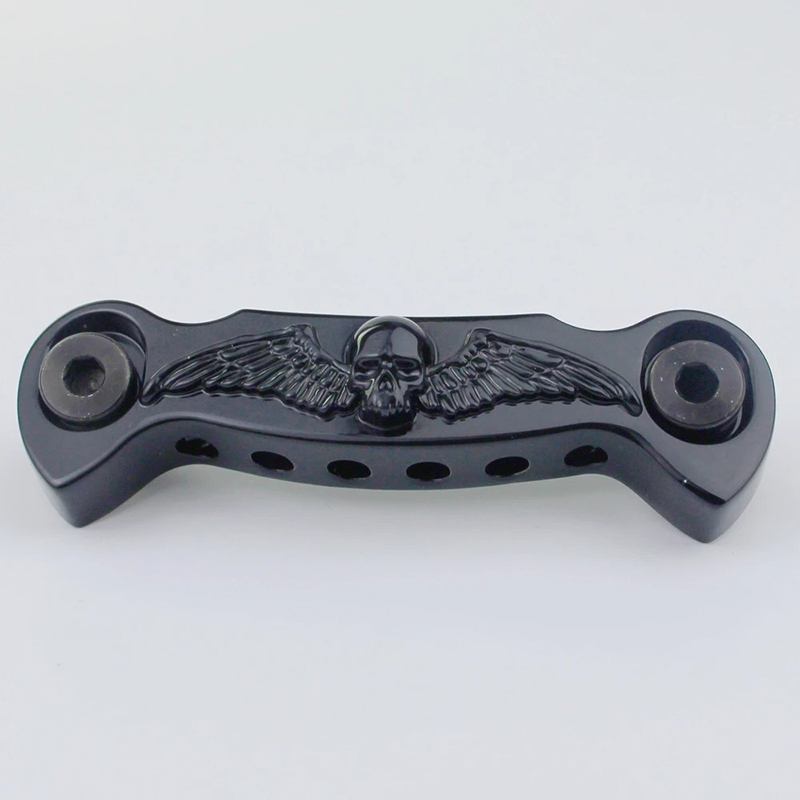 Cordier Guitare Électrique Crâne Ailé Métallique “Wings of Death” Couleur Noir