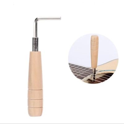 Details Clé de Réglage Truss Rod pour Guitare - Manche Bois Ergonomique - 2 tailels au choix !