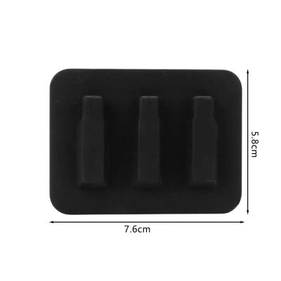 Dimensions Mute de Cordes en Silicone pour Guitare - Amortisseur de Sons Silencieux