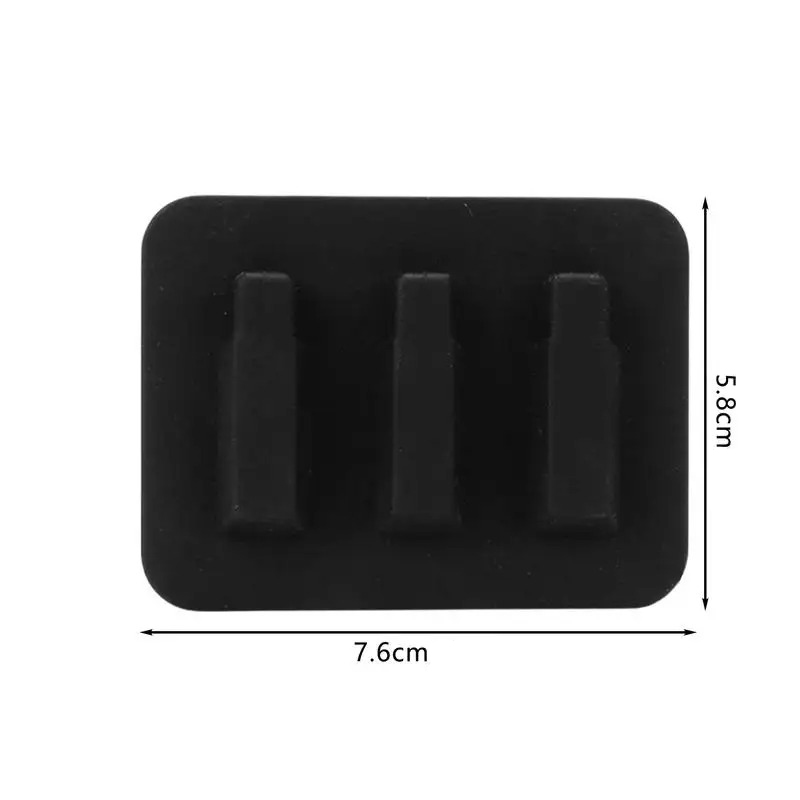 Dimensions Mute de Cordes en Silicone pour Guitare - Amortisseur de Sons Silencieux