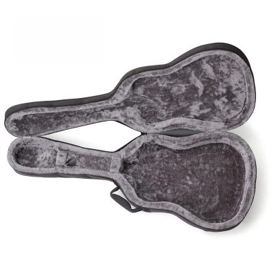 Étui Guitare Acoustique Semi-Rigide 40-41 Pouces, Housse Sac à Dos Légère (1.7kg) pour FolkDreadnought, Intérieur Doublure Peluche