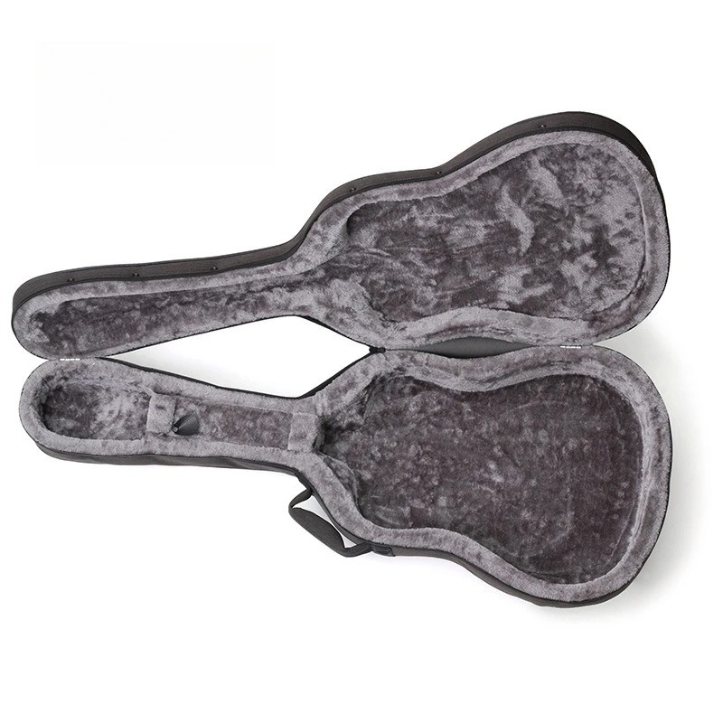 Étui Guitare Acoustique Semi-Rigide 40-41 Pouces, Housse Sac à Dos Légère (1.7kg) pour FolkDreadnought, Intérieur Doublure Peluche