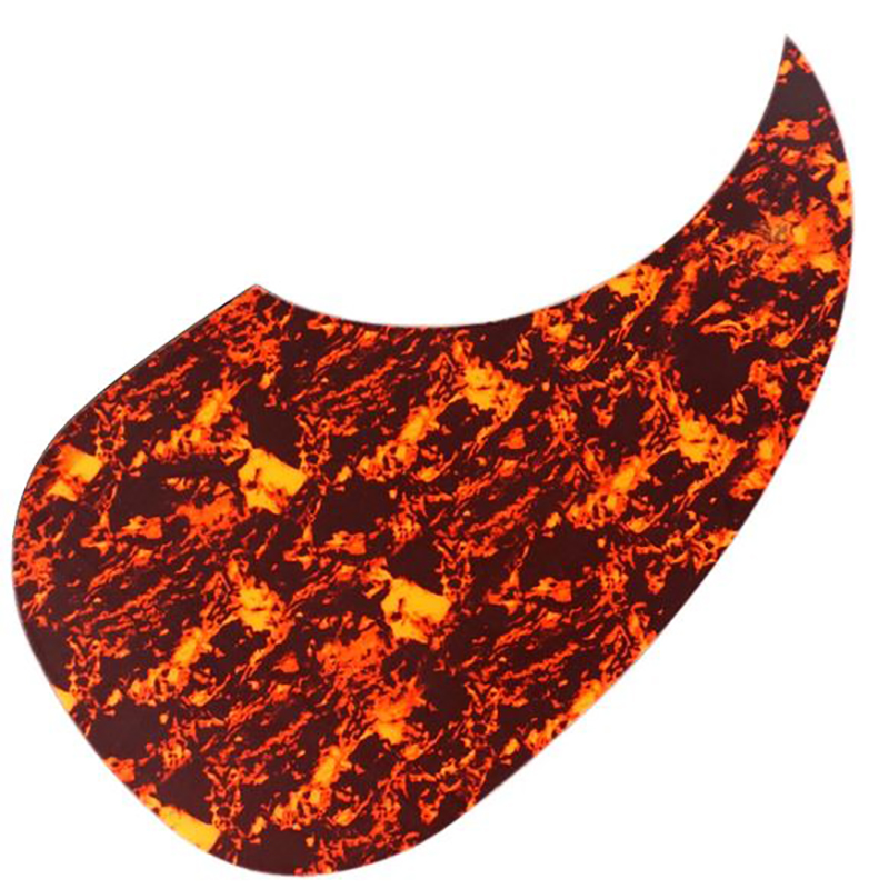 Pickguard « Symphonie des Colibris Nacrés » - Protection Décorative pour Guitare Acoustique