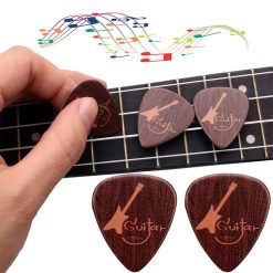 Lot De 6 Médiators Guitare électrique/acoustique/basse - Motif Marbre, Plastique ABS Lisse Et Durable