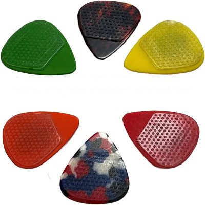 Poignées Antidérapantes en Silicone pour Médiators Adhésif Lavable et Réutilisable Lot de 16 pièces !