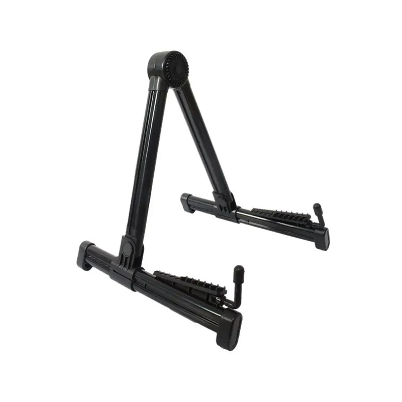 Stand Guitare Universel Pliable, Support A-Frame pour Guitare Acoustique, - Électrique, Basse, Ukulélé, Violon