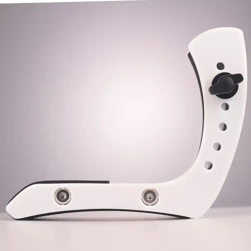 Support de Guitare Ergonomique Repose-Jambe Réglable QuickFix Pro - Nombreuses Couleur Blanc
