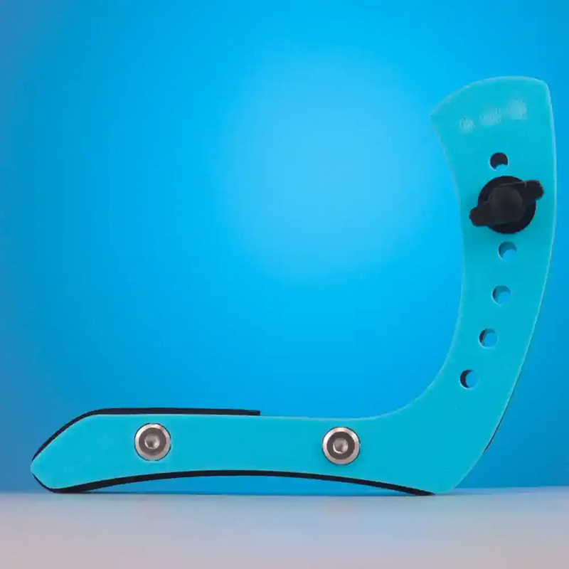 Support de Guitare Ergonomique Repose-Jambe Réglable QuickFix Pro - Nombreuses Couleur Bleu ciel