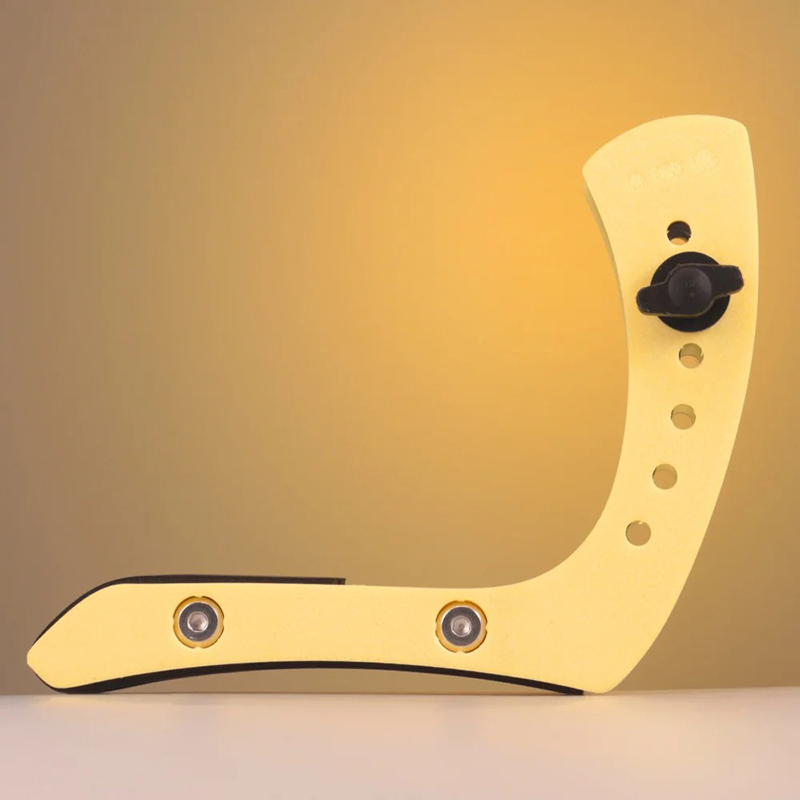 Support de Guitare Ergonomique Repose-Jambe Réglable QuickFix Pro - Nombreuses Couleur Creme