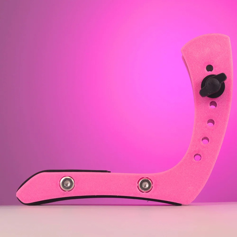 Support de Guitare Ergonomique Repose-Jambe Réglable QuickFix Pro - Nombreuses Couleur Rose