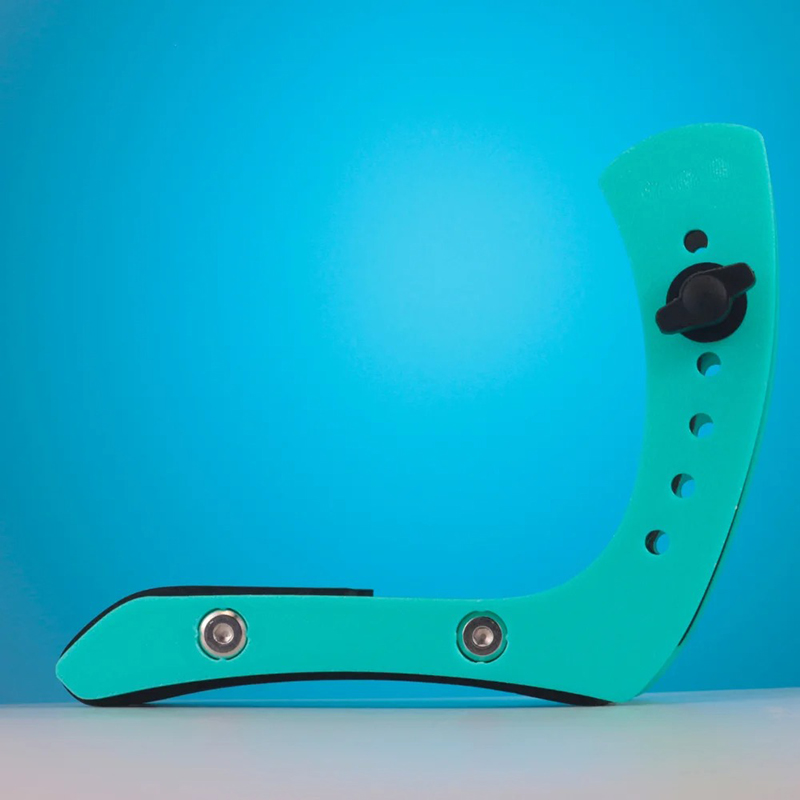 Support de Guitare Ergonomique Repose-Jambe Réglable QuickFix Pro - Nombreuses Couleur Vert menthe