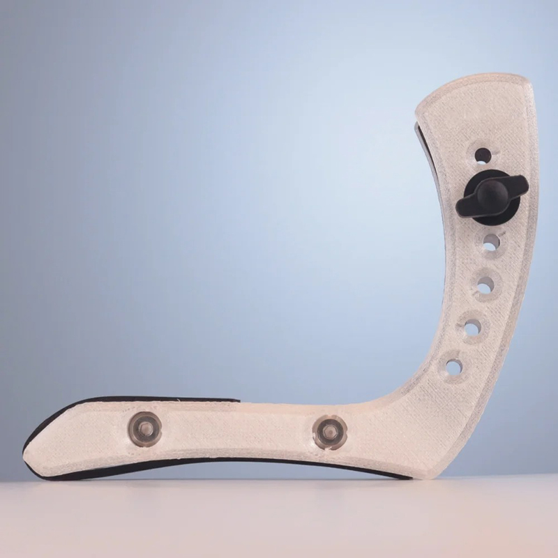 Support de Guitare Ergonomique Repose-Jambe Réglable QuickFix Pro - Nombreuses Couleur gris