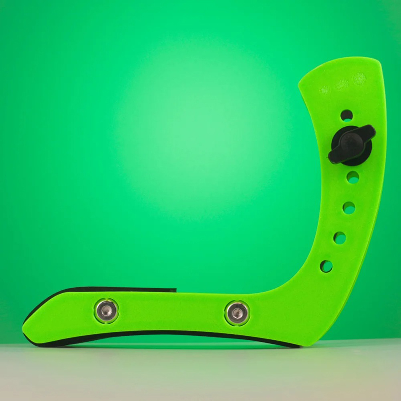 Support de Guitare Ergonomique Repose-Jambe Réglable QuickFix Pro - Nombreuses Couleur vert