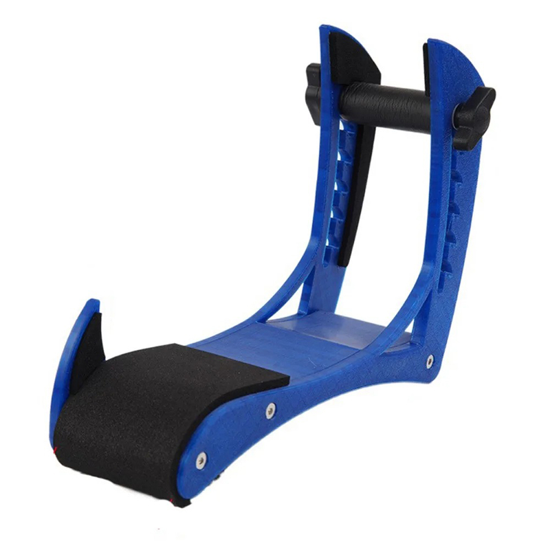 Support de Guitare Ergonomique Repose-Jambe WingFlex Pro Couleur Bleu