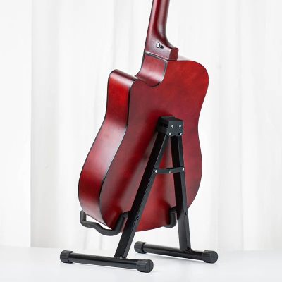 Support de - Guitare Pliable en Métal Trépied A-Frame Universel