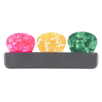 Vue de Face Support Auto-Adhésif pour Médiators - Pick Holder Compact