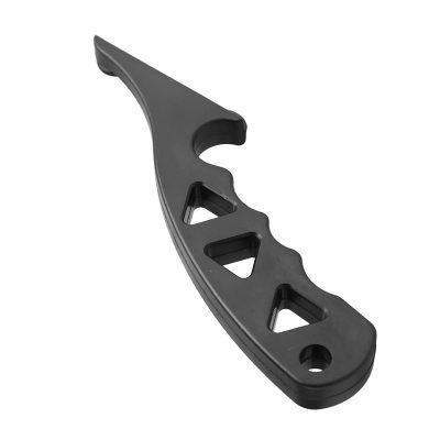 Vue de face Outil Tire-Cordes pour Guitare - Extracteur et Étireur de Cordes Ergonomique
