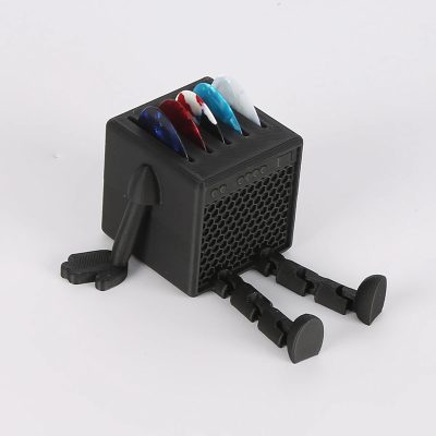 Vue de face Porte-Médiators Amplificateur - Mini Amp “Buddy Rock”