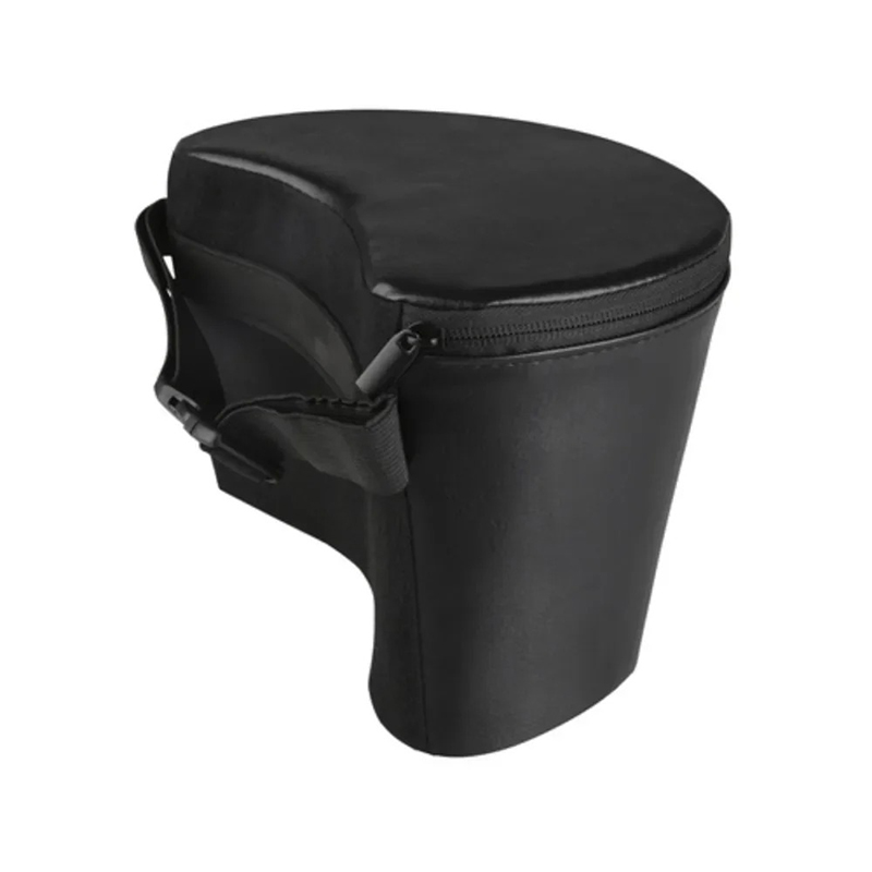vue de Cote Repose-Jambe de Guitare Confort - Coussin Ergonomique SoftPlay