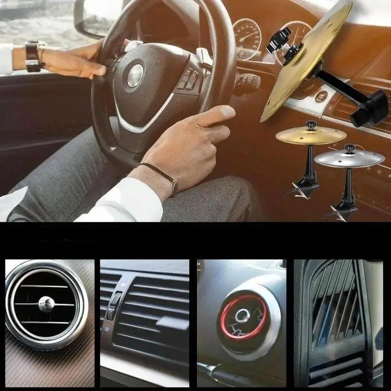 🎶 Mini Cymbale de Voiture Le Gadget Musical qui Réveille Ton Tableau de Bord !