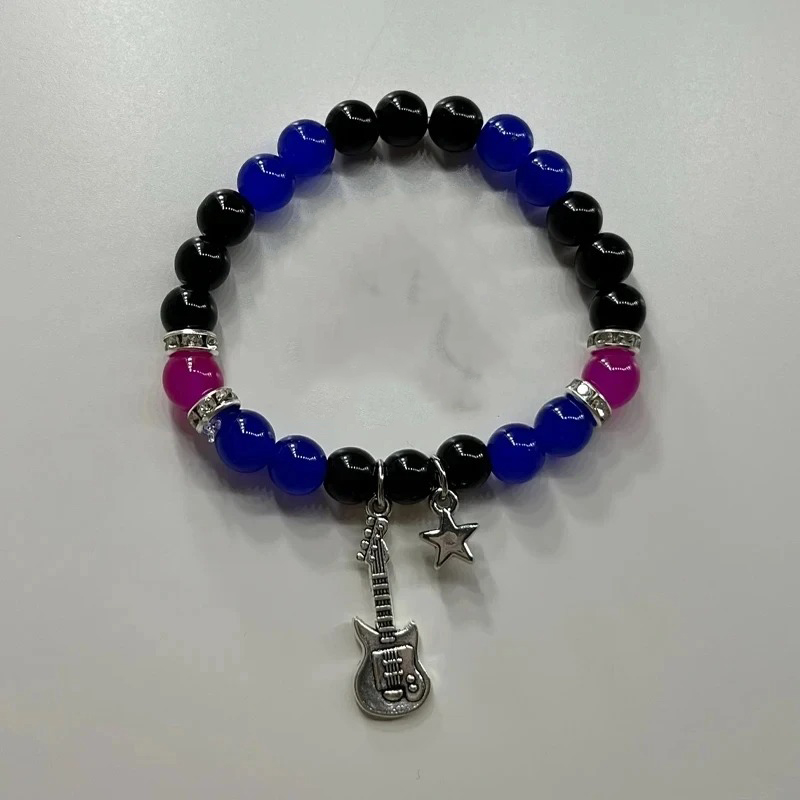 Bracelet Guitare Midnight Blues "Blue Chord"