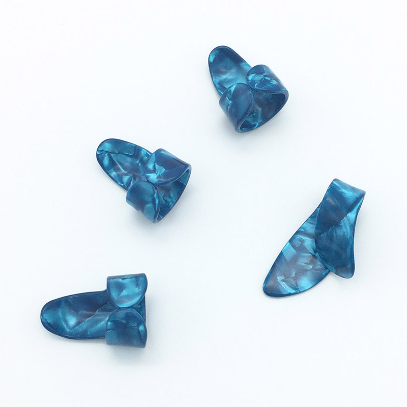 Ensemble de 4 médiators médiator pour + 3 médiators 3 doigts - couleur bleu clair