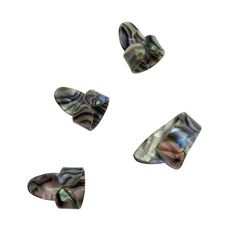 Ensemble de 4 médiators médiator pour + 3 médiators 3 doigts - couleur coquillage
