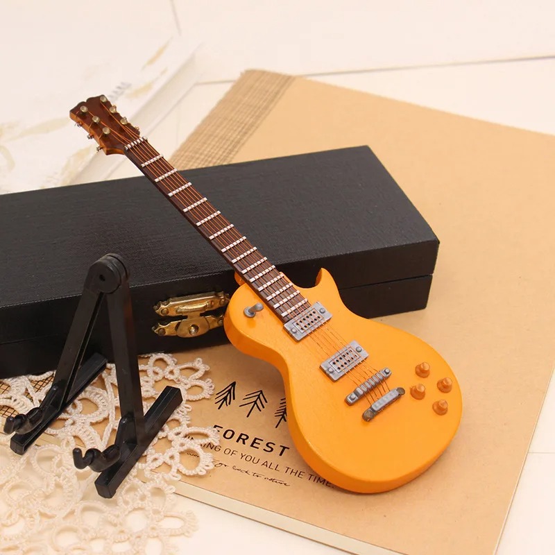 Guitare Miniature Électrique de Collection - Modèle Single Cut - 18 cm !