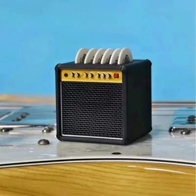 Magnifique Porte-Médiators Amplificateur Mini Amp Rock’n’Pick