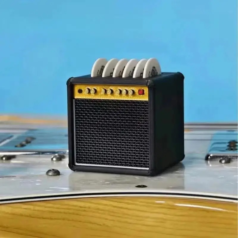 Magnifique Porte-Médiators Amplificateur Mini Amp Rock’n’Pick