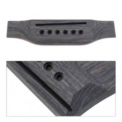 Chevalet Guitare Acoustique en Bois - 159 mm - 6 Cordes - Finition Naturelle