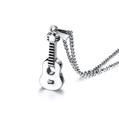Détails du Collier Guitare Classique Acoustique Mélodie Nomade