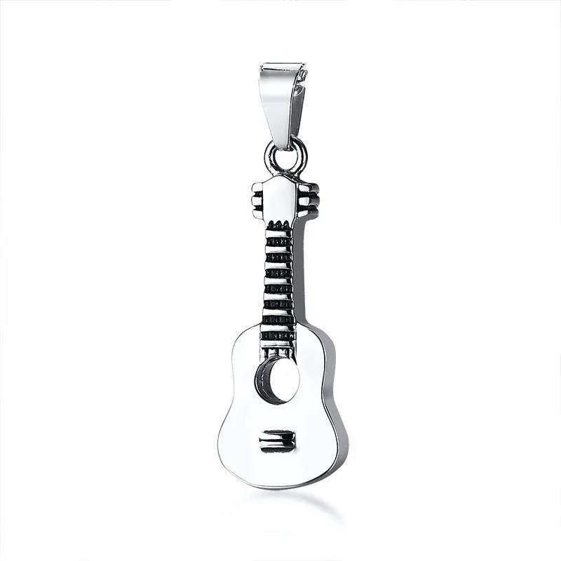 Détails du pendenntif d u Collier Guitare Classique Acoustique Mélodie Nomade