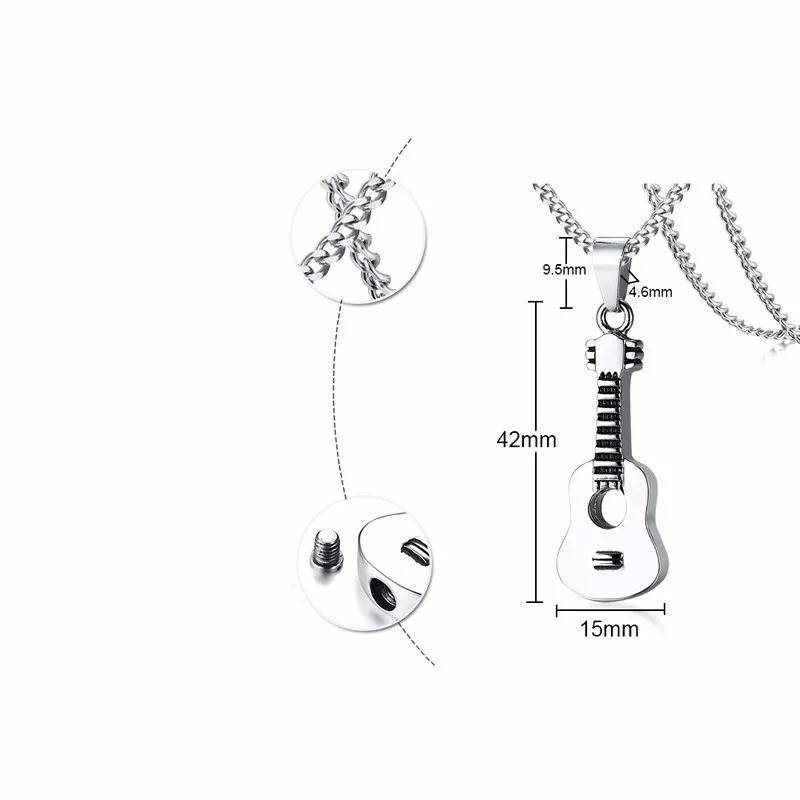 Details techniques du Collier Guitare Classique Acoustique Mélodie Nomade