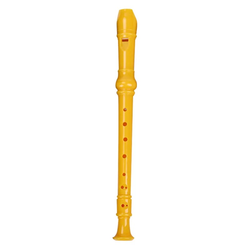 Flûte à Bec Soprano 8 Trous Instrument d’Étude EasyPlay - couleur jaune