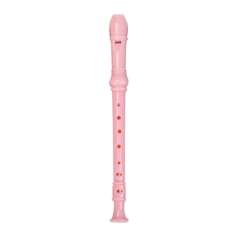 Flûte à Bec Soprano 8 Trous Instrument d’Étude EasyPlay - couleur rose