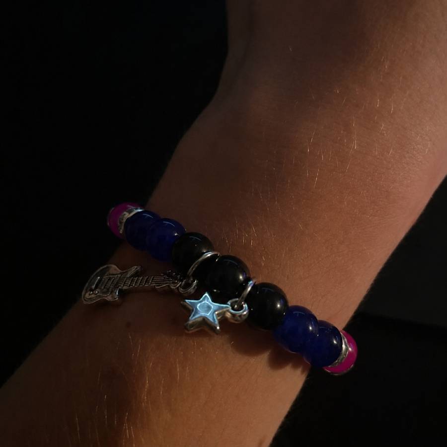 Magnifique Bracelet Guitare Midnight Blues Blue Chord