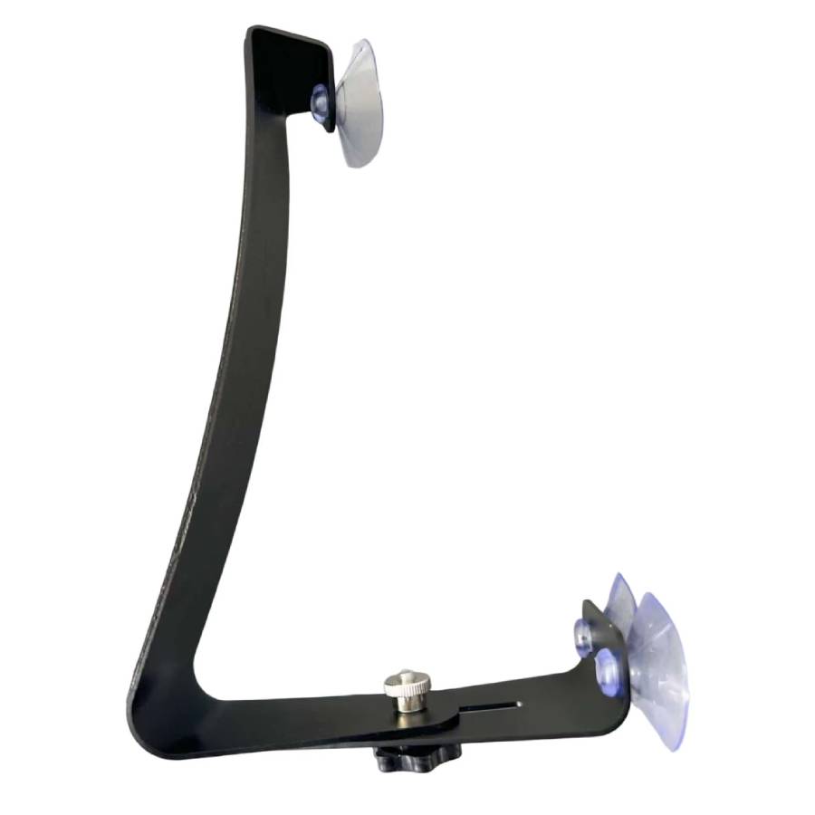 Vue complète du Support de Guitare Classique Repose-Jambe à Ventouses GripLine